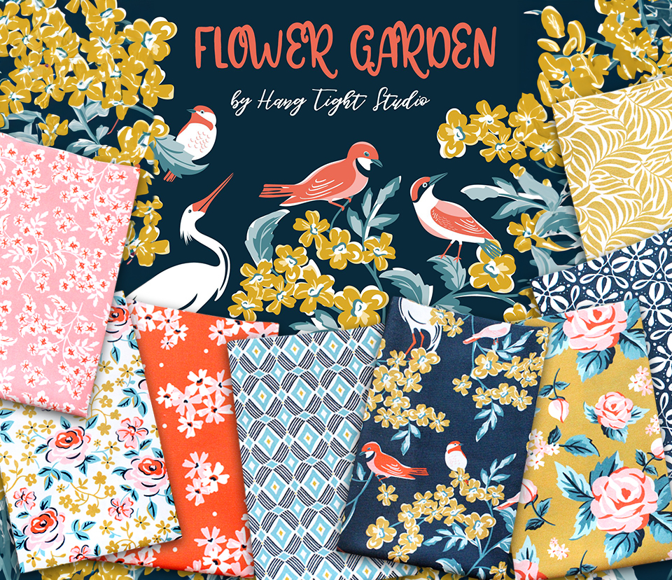 新入荷 Cloud9 Fabrics Flower Garden Collection