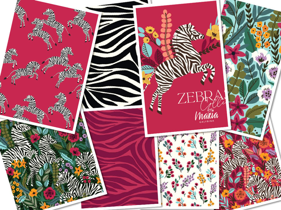 近日入荷予定 Cloud9 Fabrics “Zebras Collection”
