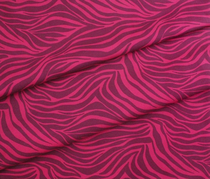 Cloud9 Fabrics / Zebras 227373 Zebra Stripes Red