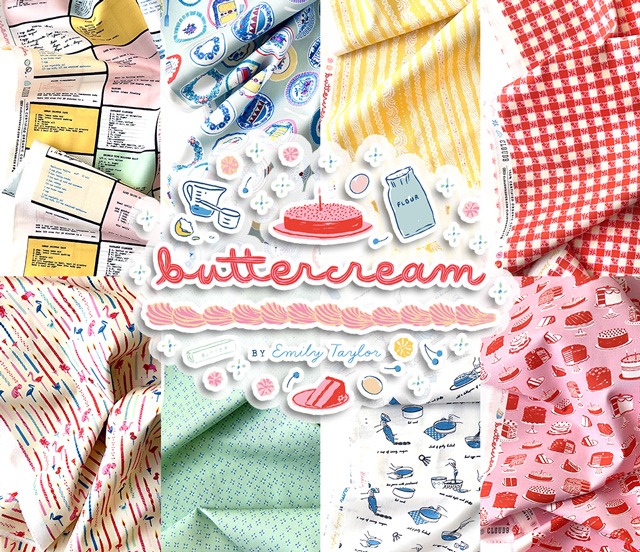 Cloud9 Fabrics Buttercream Collection by Emily Taylor