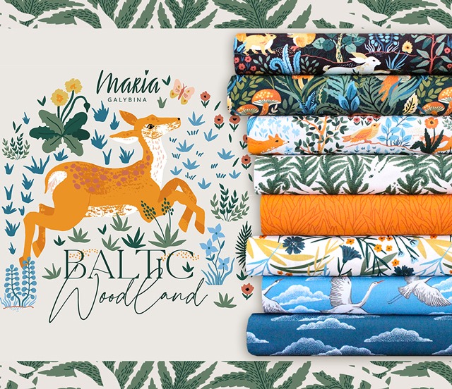 新入荷 Cloud9 Fabrics Baltic Woodland Collection