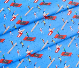 Paintbrush Studio Fabrics / Global Games 12025150 Gymnastics