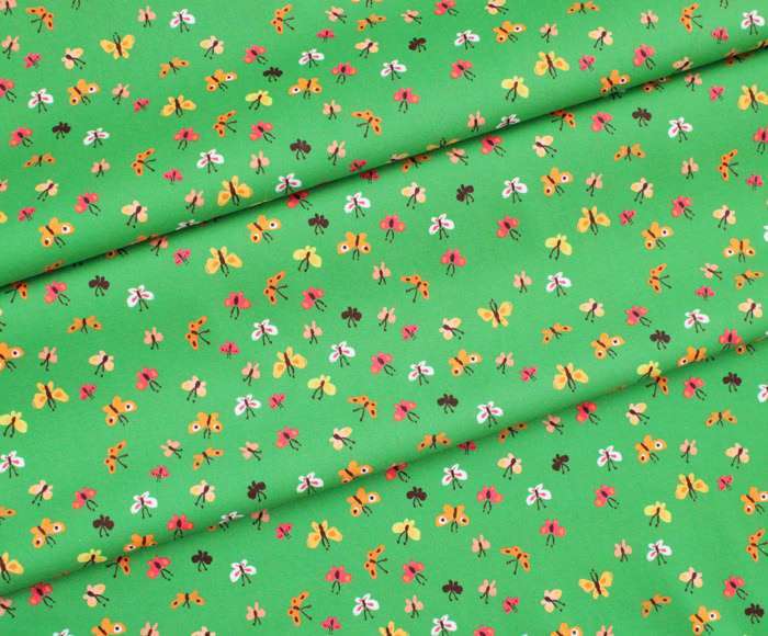 Windham Fabrics / Studio Edit by Heather Ross 40933D-2 Butterflies Green