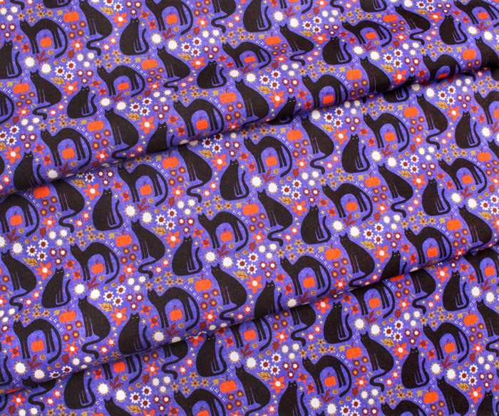 Cloud9 Fabrics / Sleepy Hollows 228154 Morticia Blue