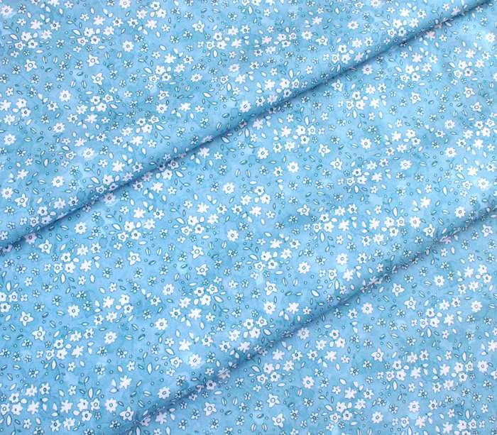 Clothworks / Garden Fresh Y4260-33 Daisies Aqua