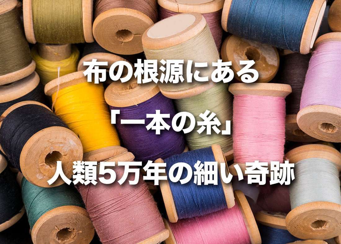 布の根源にある「一本の糸」
