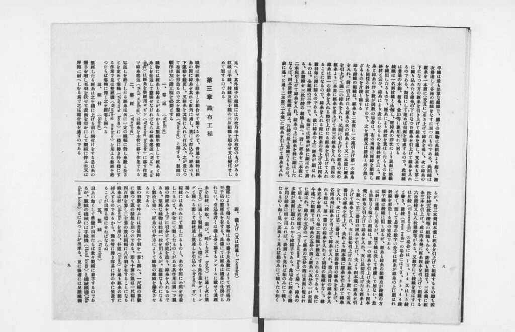 綿布事情 綿布工程