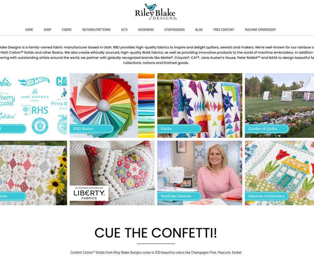 Riley Blake Designs とは？ - アメリカ・ユタ州に生まれの生地ブランド