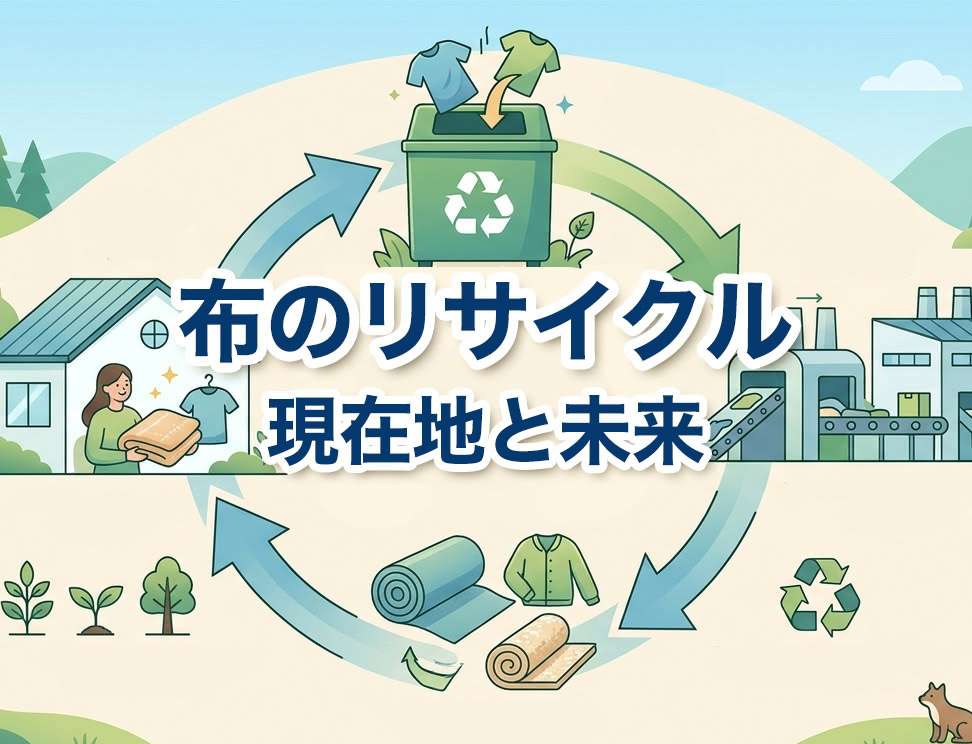 布のリサイクル - 現在地と未来