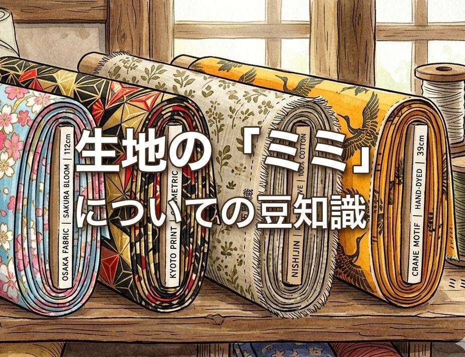 生地の「ミミ」についての豆知識