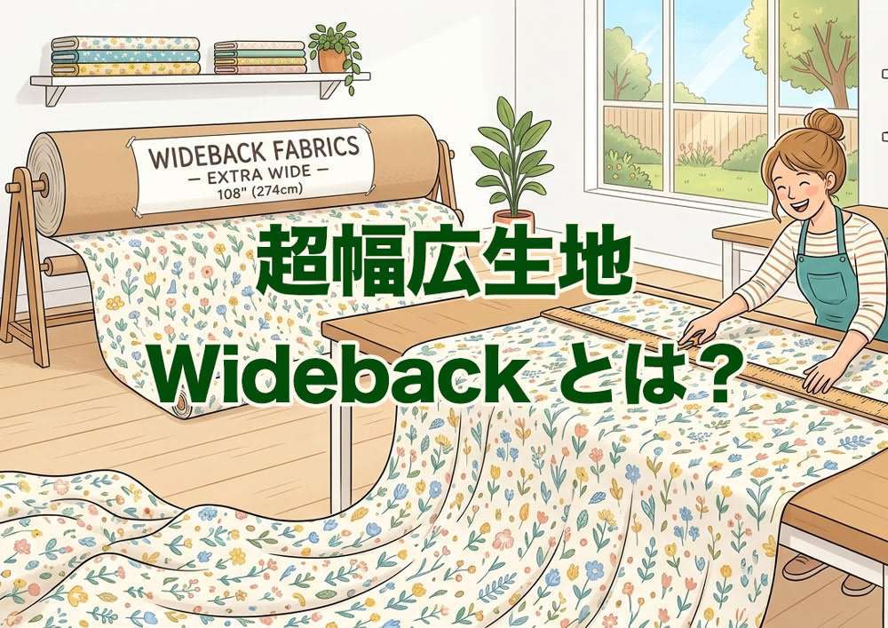 超幅広生地 Wideback とは？