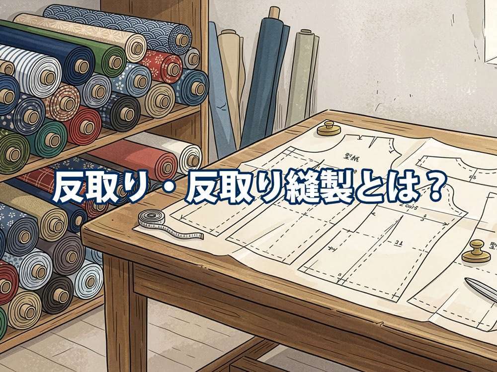 反取り・反取り縫製とは？