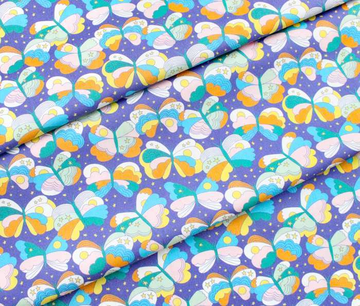 Cloud9 Fabrics / High in The Sky 229071 Butterfly Sky