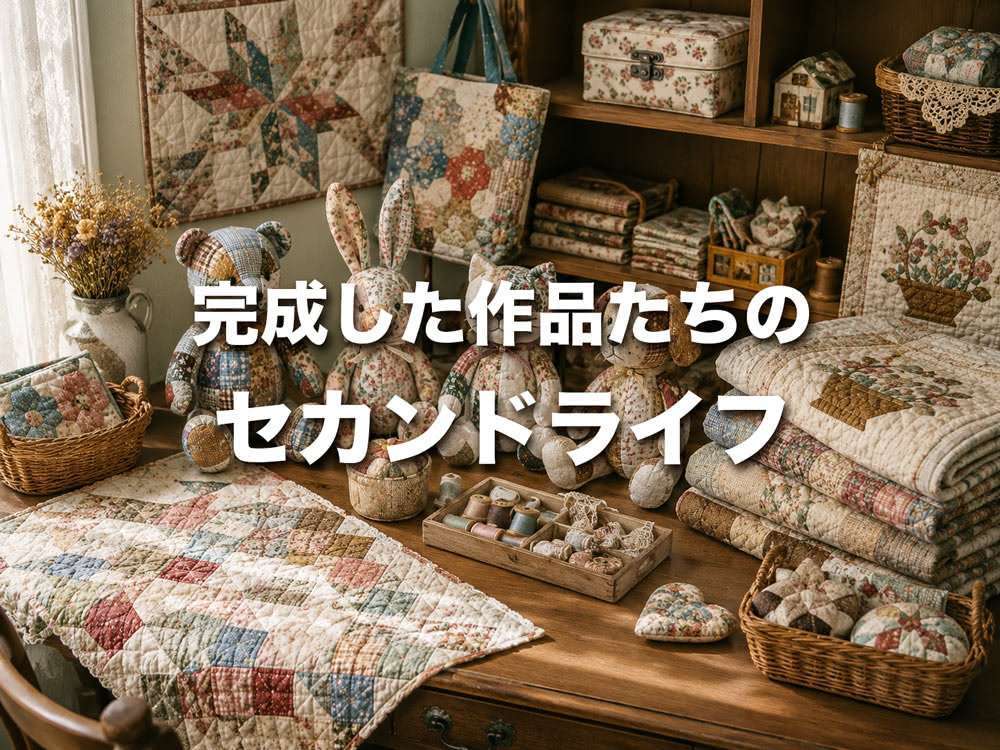 完成した作品たちのセカンドライフ