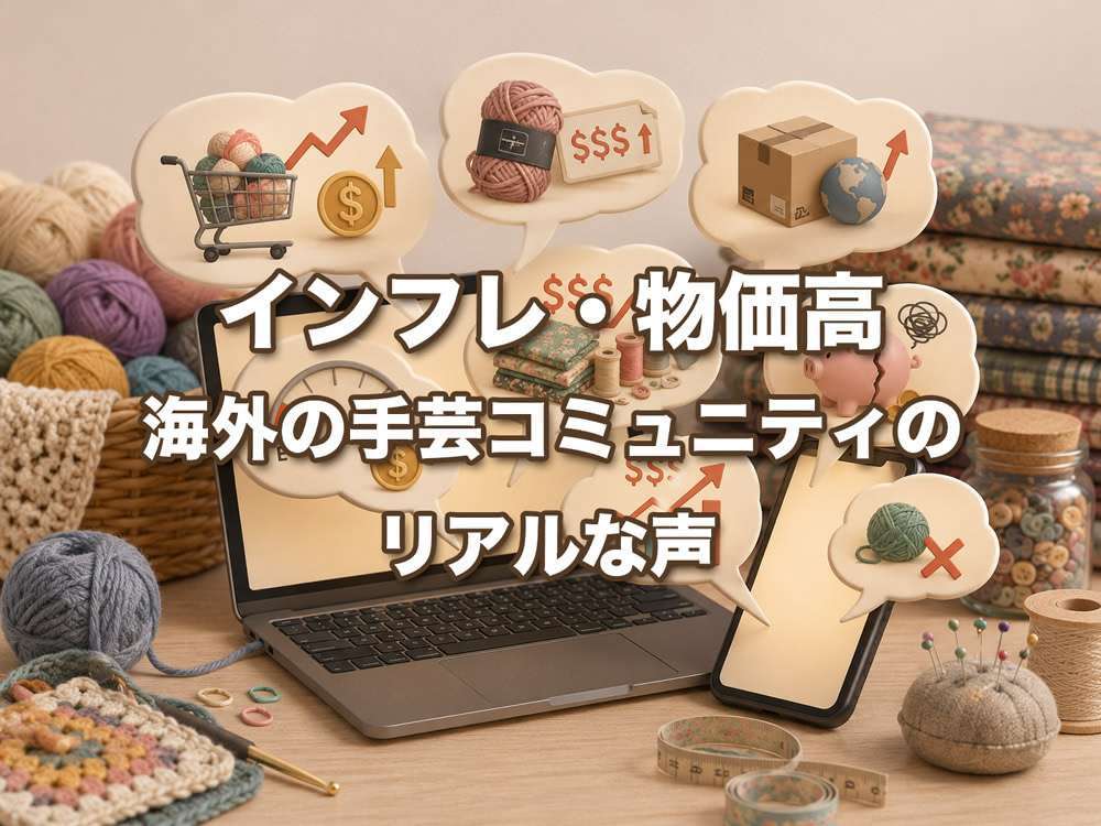 物価高 – 海外の手芸コミュニティのリアルな声