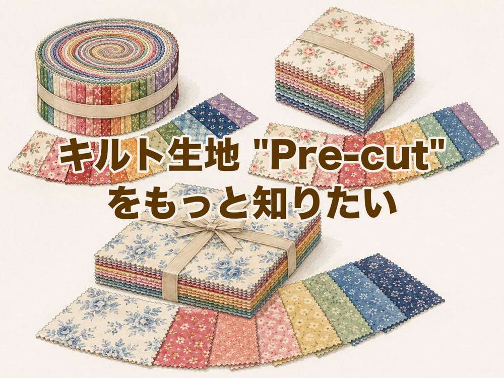 キルト生地 "Pre-cut" をもっと知りたい