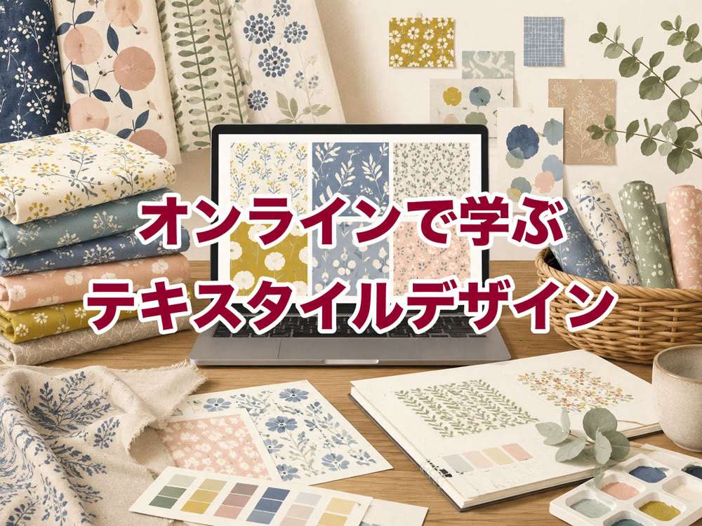 オンラインで学ぶテキスタイルデザイン