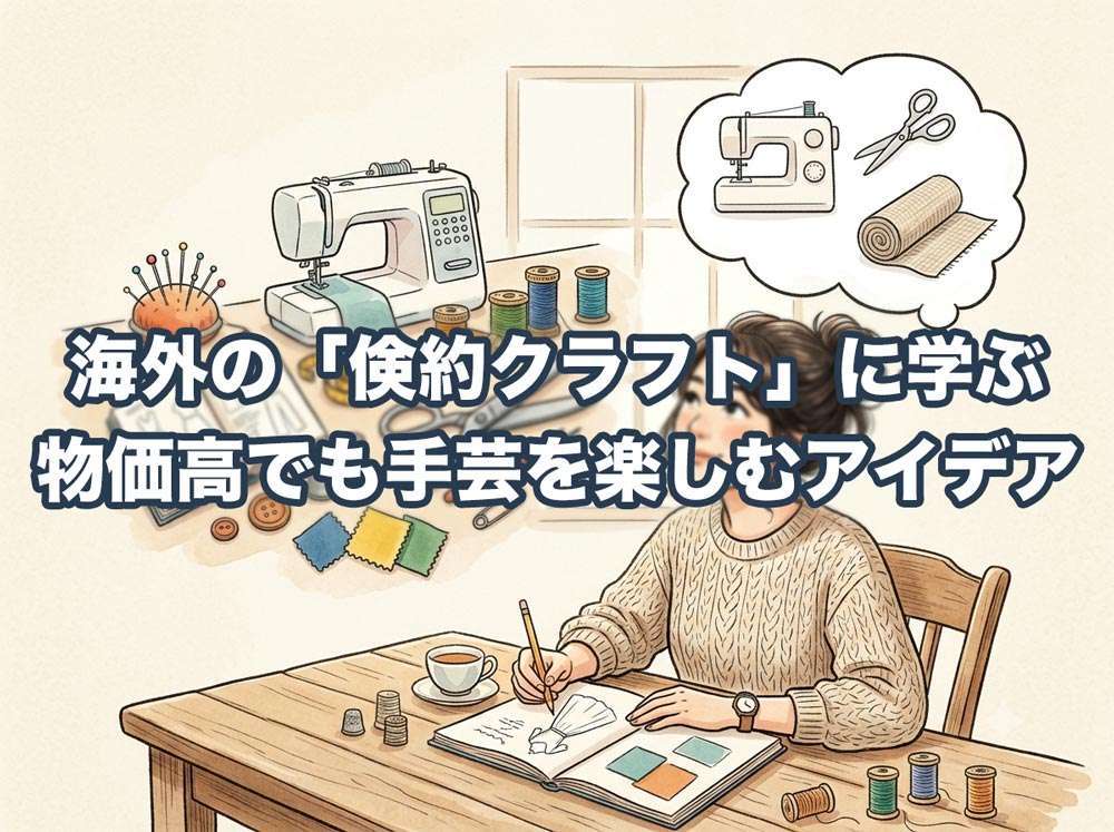 物価高でも手芸を楽しむ工夫・アイデア