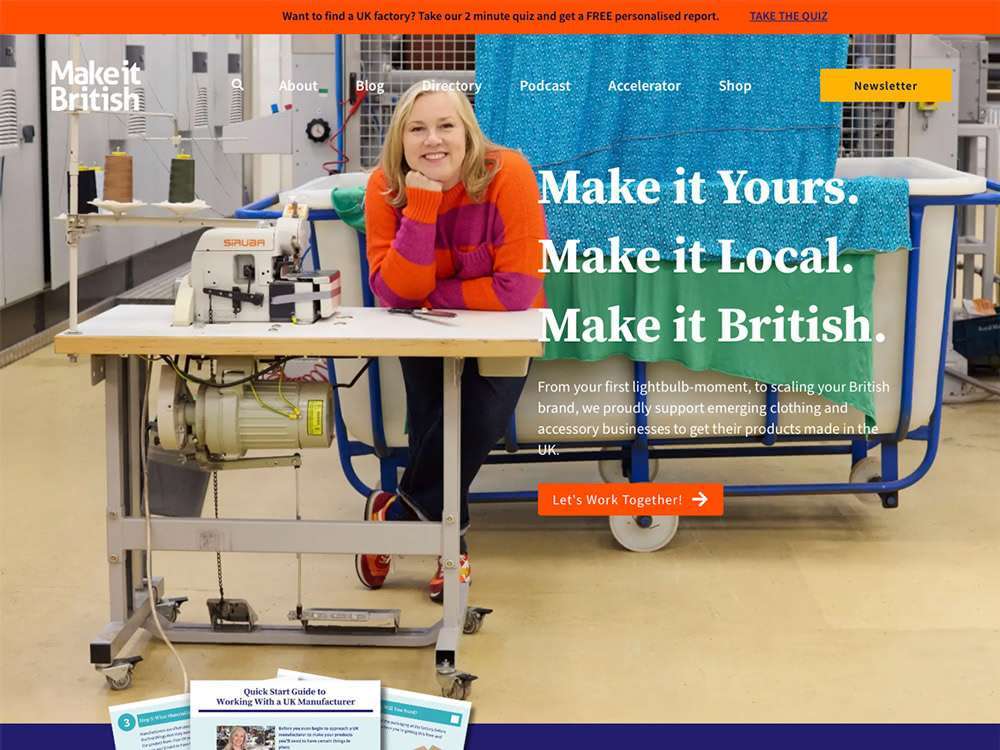 Make it British とは？イギリスの縫製業を守る草の根の力