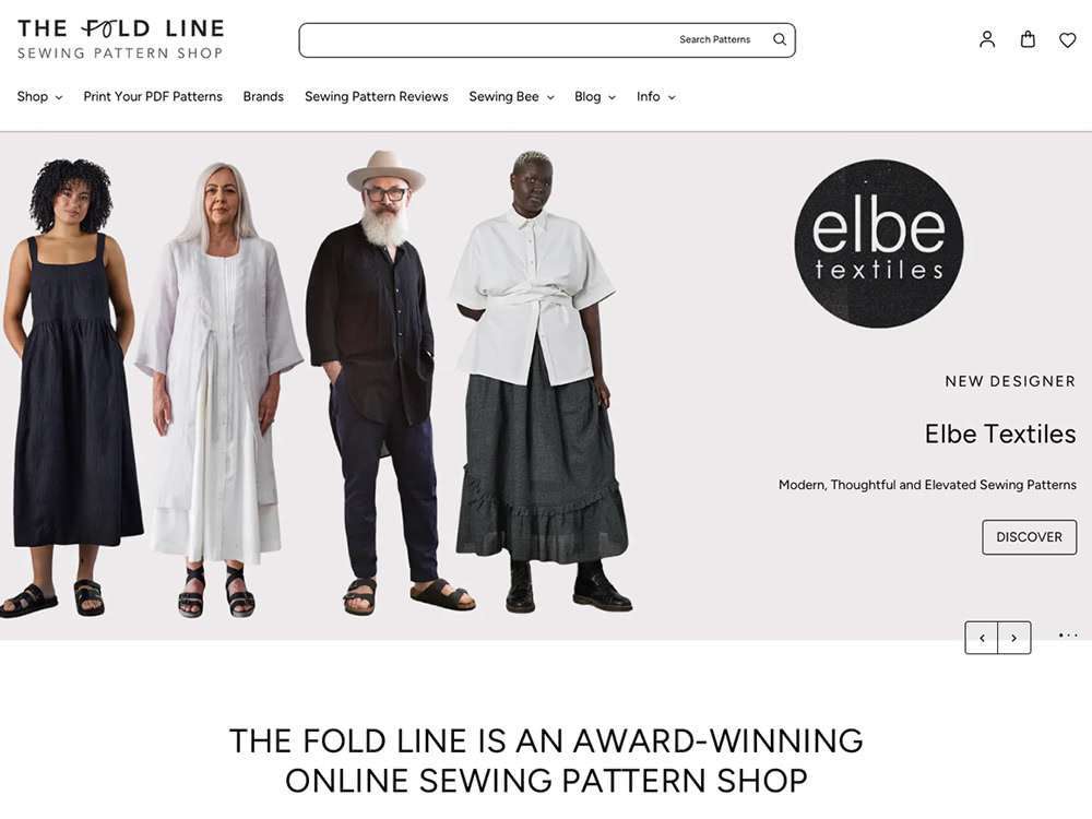 イギリス最大級のソーイングコミュニティ The Fold Line