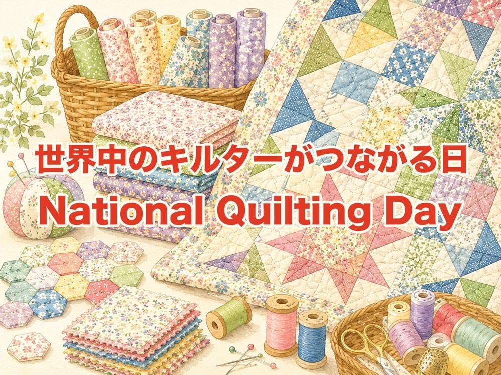 世界中のキルターがつながる日 National Quilting Day