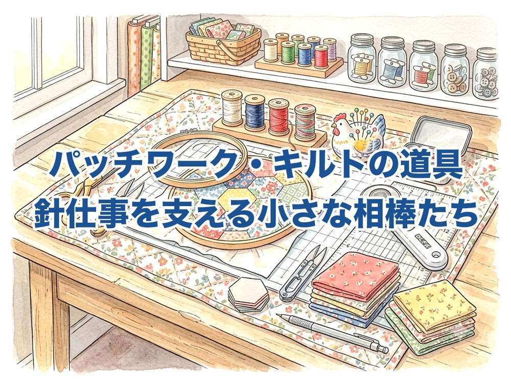 パッチワーク・キルトの道具