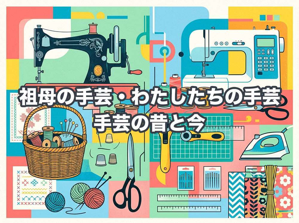 祖母の手芸・わたしたちの手芸 – 手芸の昔と今
