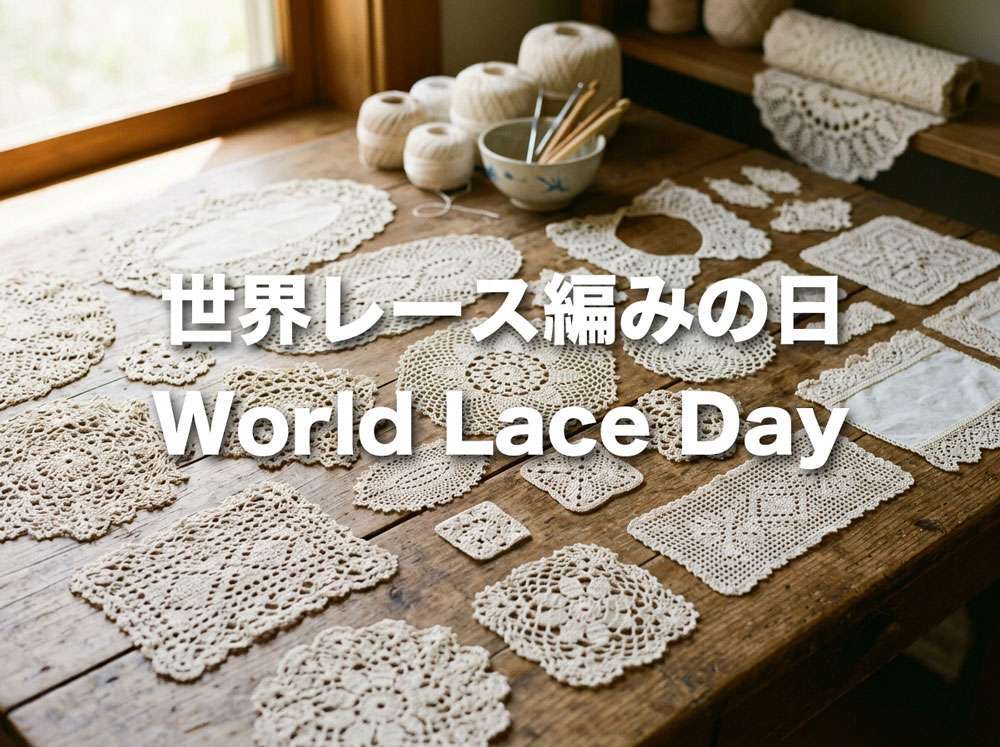 世界レース編みの日 World Lace Day – jumble shop one ブログ