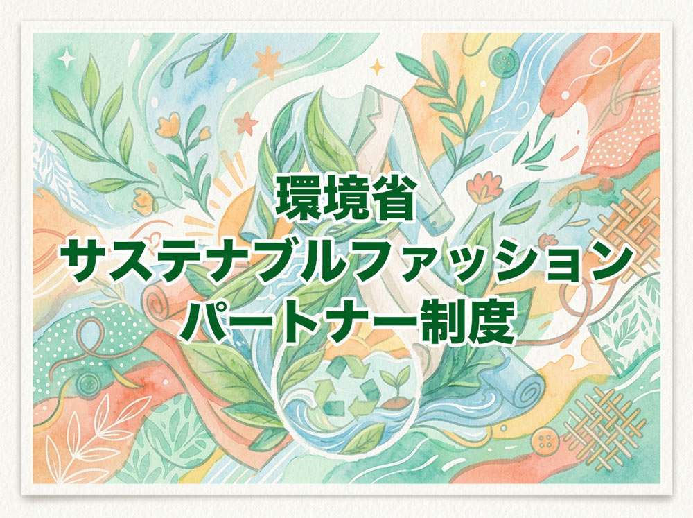 環境省サステナブルファッション・パートナー制度 シキボウ参画