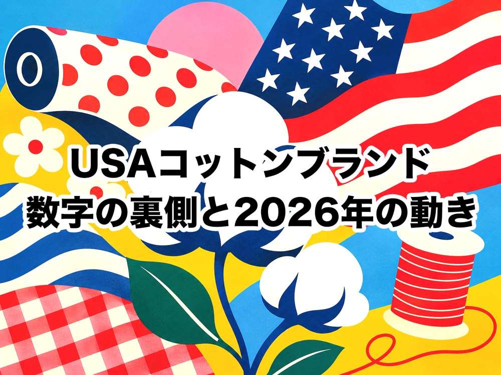 USAコットンブランド – 数字の裏側と2026年の動き